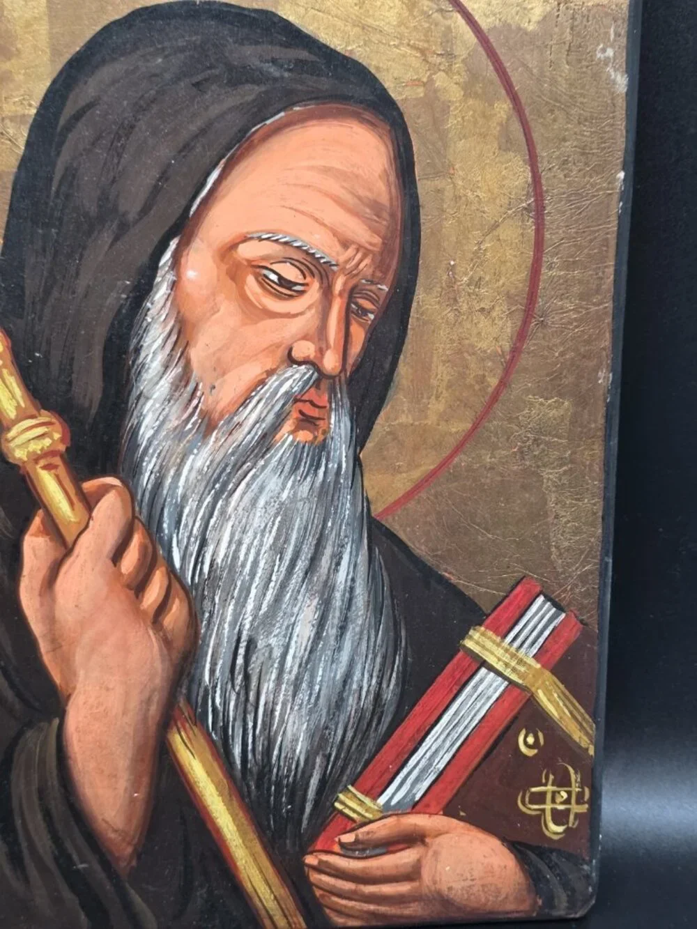 St Benedict Wooden 14 X 9